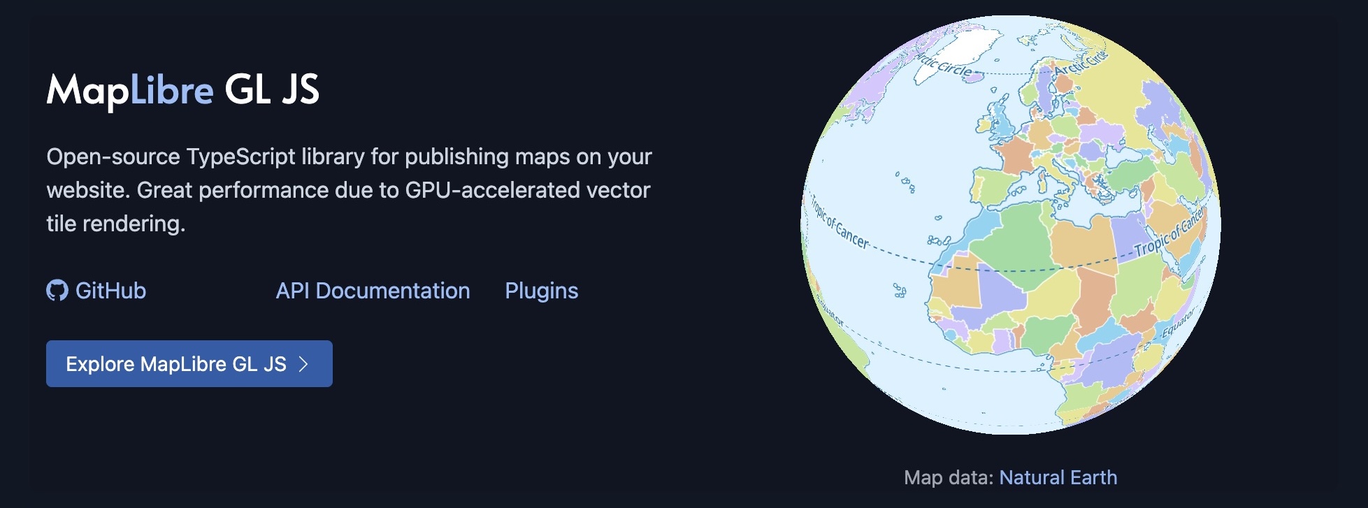 MapLibre GL JS Demo Tiles