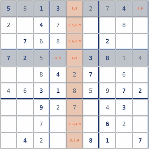 Blog post teaser for Sudoku - Naked Pair